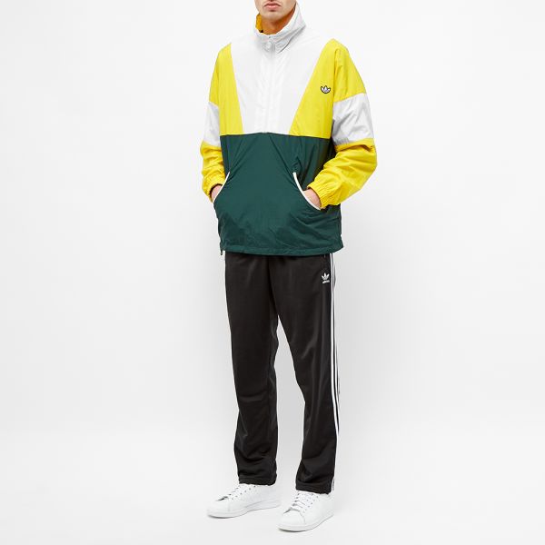 adidas track suit yellow