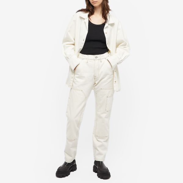 Frame Le Slouch Utility Patch Jeans Ecru END. (IT)