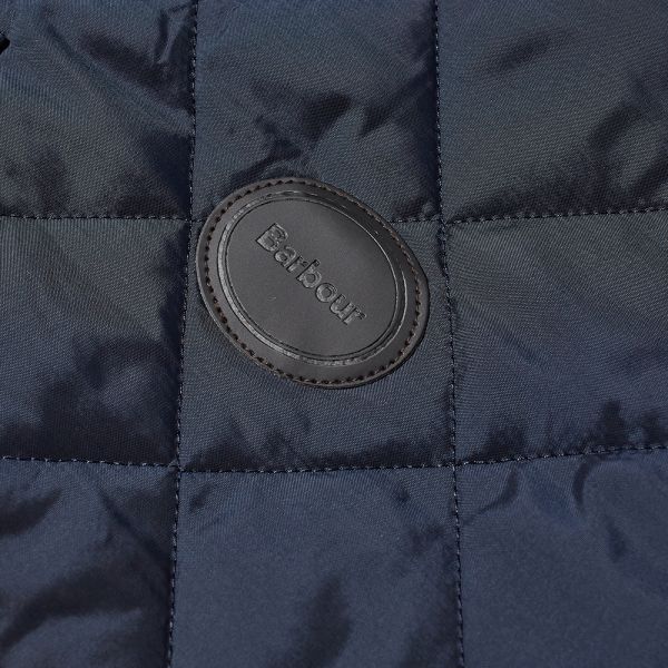 Barbour Quilted Dog Coat Navy END. (CN)
