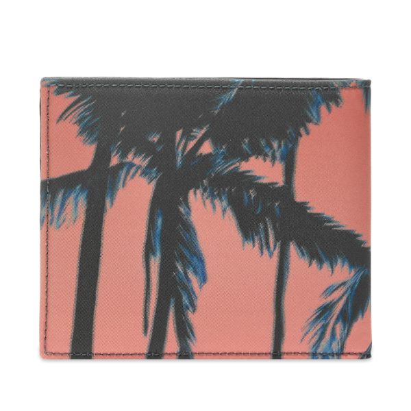 saint laurent palm tree card holder