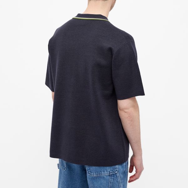 Stussy stripe edge knit shirt clearance