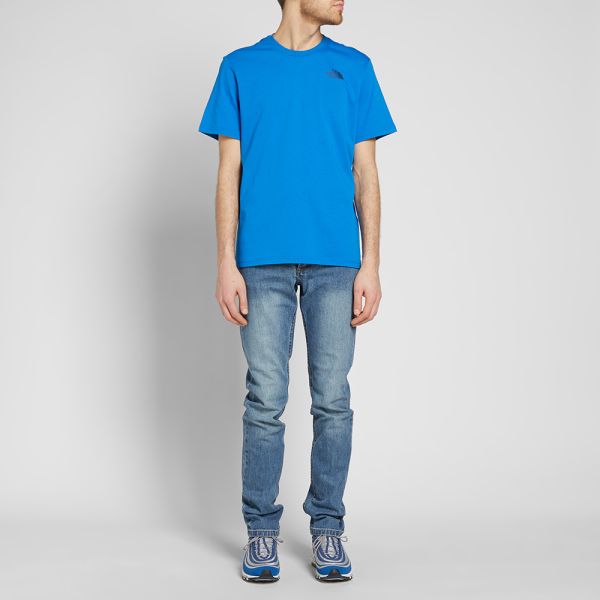 the north face bomber blue
