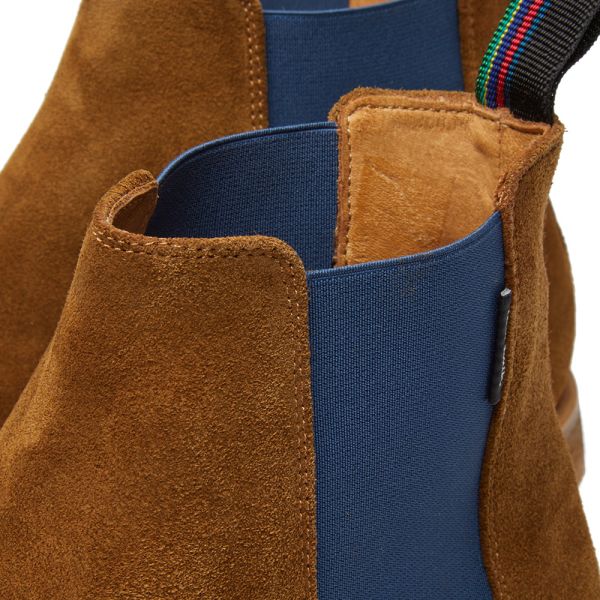 paul smith blue suede chelsea boots