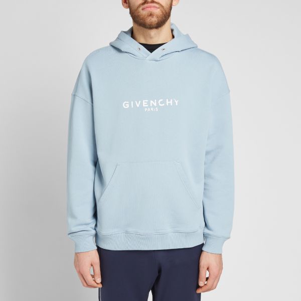 givenchy baby blue hoodie