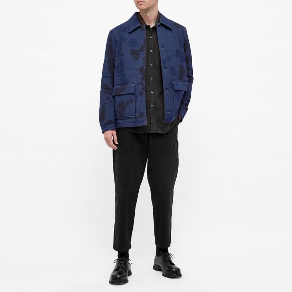 our legacy box shirt asphalt grey check