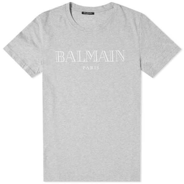 balmain logo tee