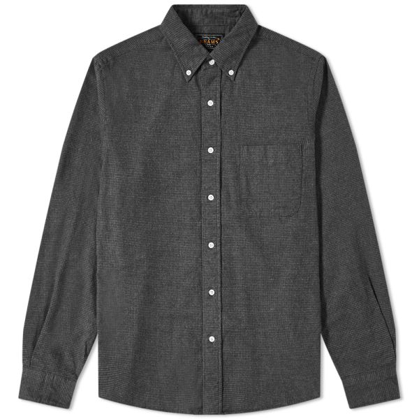 Charcoal grey button down dress shirt clearance