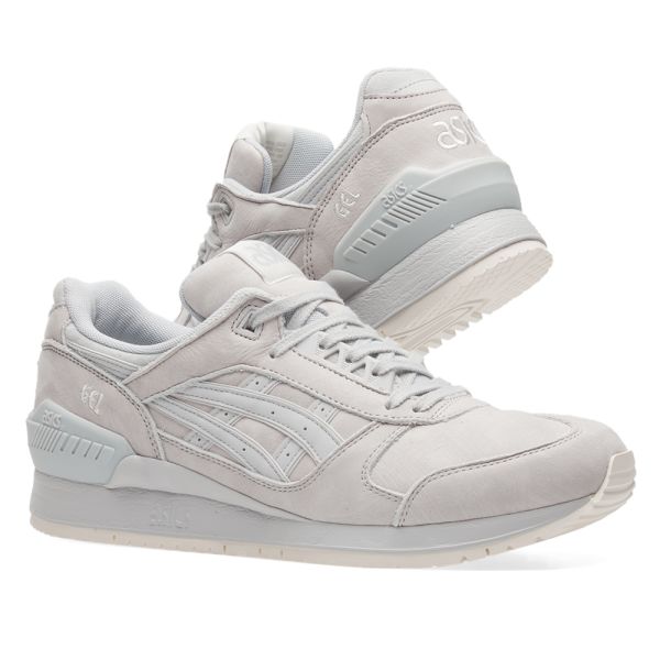 asics gel respector glacier grey