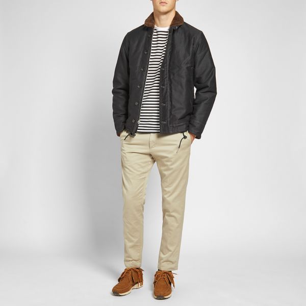n1 deck jacket leather