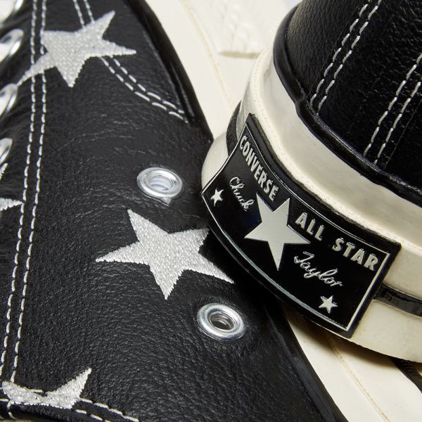 converse chucks leather black