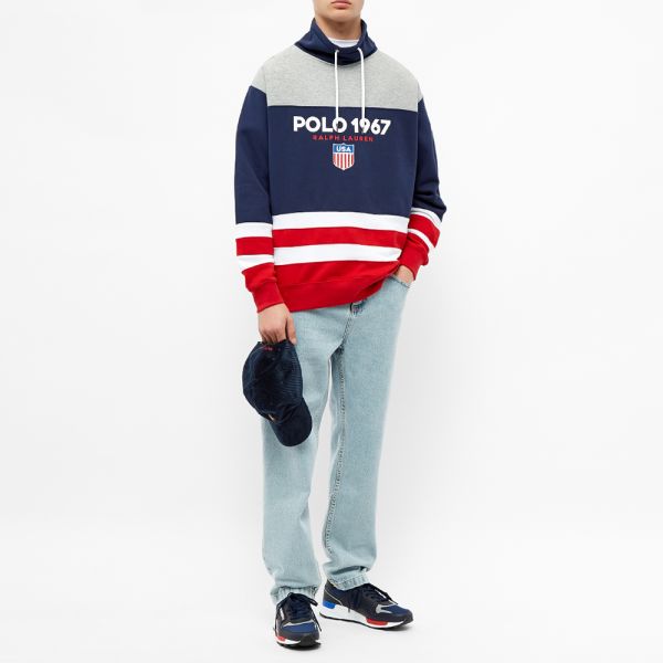 ralph lauren funnel neck