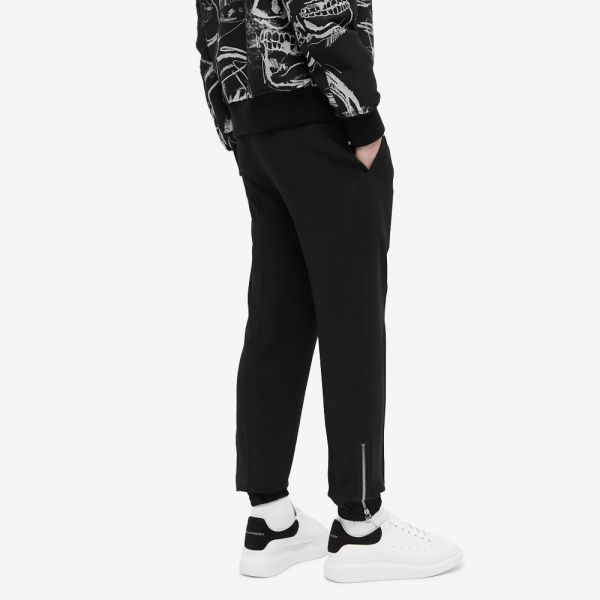 Alexander Mcqueen Zip Hem Pant Black End