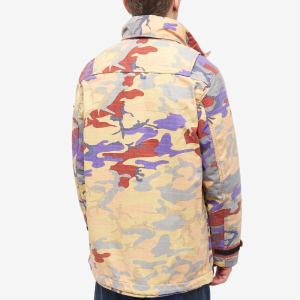 Stone Island Heritage Camo Ripstop Jacket Orange END. (SE)