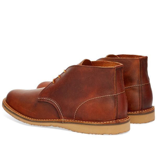 red wing chukka copper