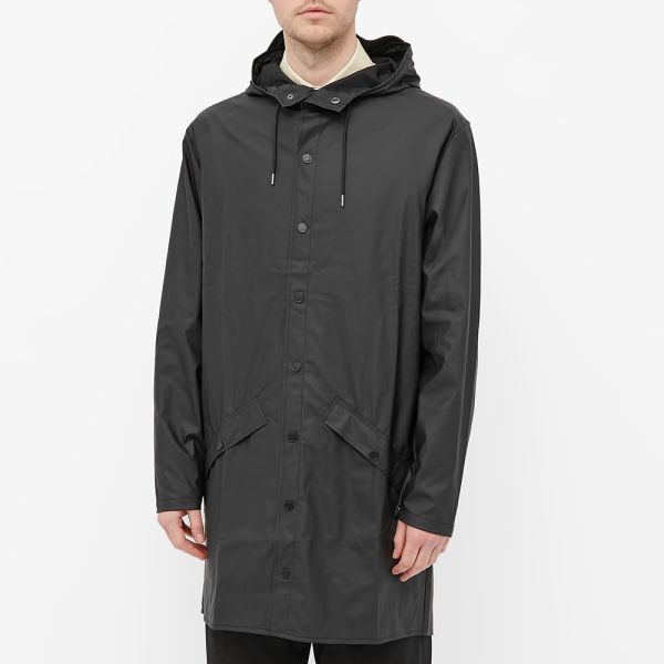 RAINS Long Jacket Black | END. (HK)