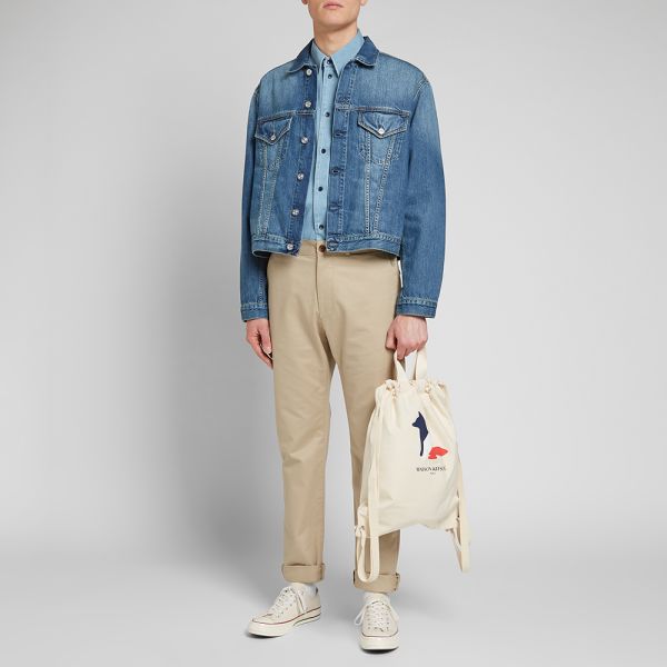 Tote backpack resting fox Clearance