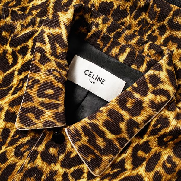 Celine leopard jacket Clearance