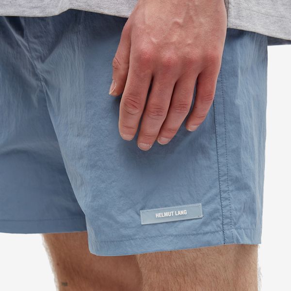 Helmut Lang Logo Swim Short Storm Blue 