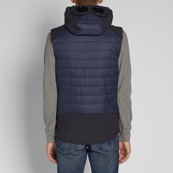 cp company hooded gilet