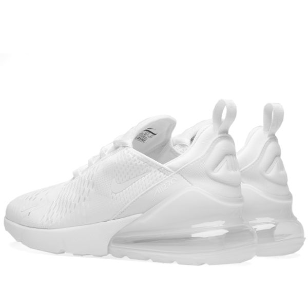 all white nike 270