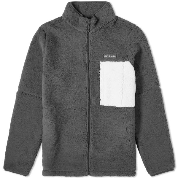 columbia mountainside heavyweight fleece mens