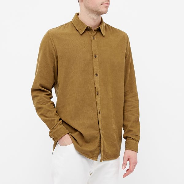 Folk Babycord Shirt Tobacco | END.