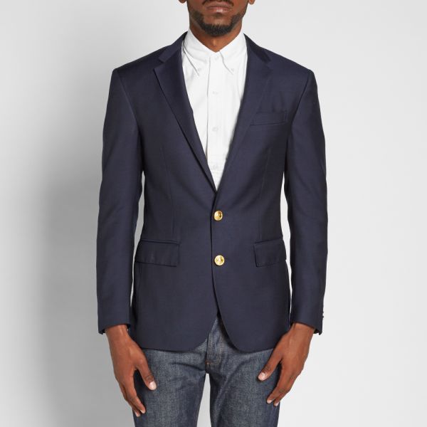 polo doeskin blazer