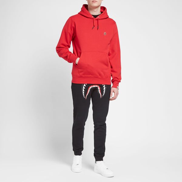 bape one point pullover hoodie