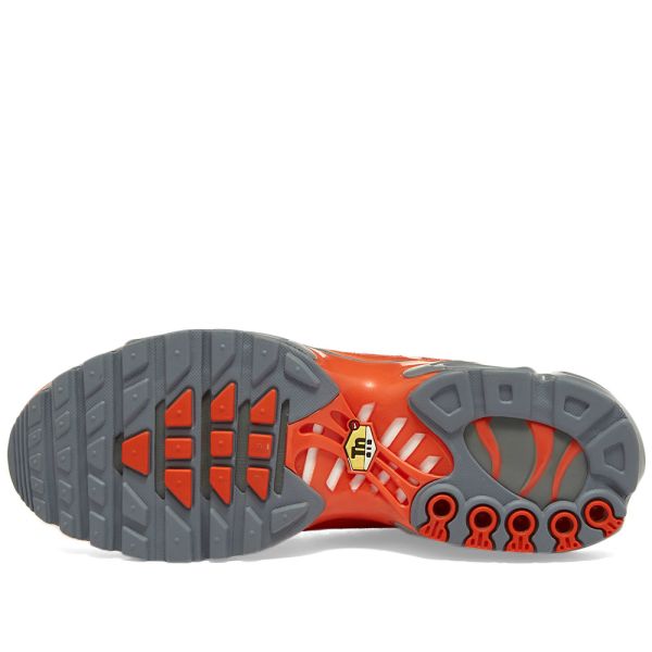 nike air max plus orange grey nike air max plus orange grey