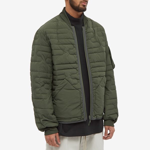insulated bomber jacket