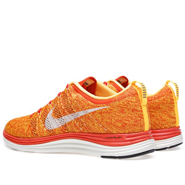 nike flyknit lunar 1 orange