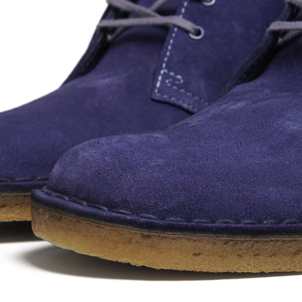 dark blue desert clarks