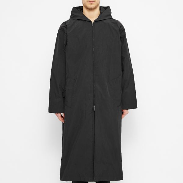 Fear Of God Nylon Hooded Rain Jacket Black End