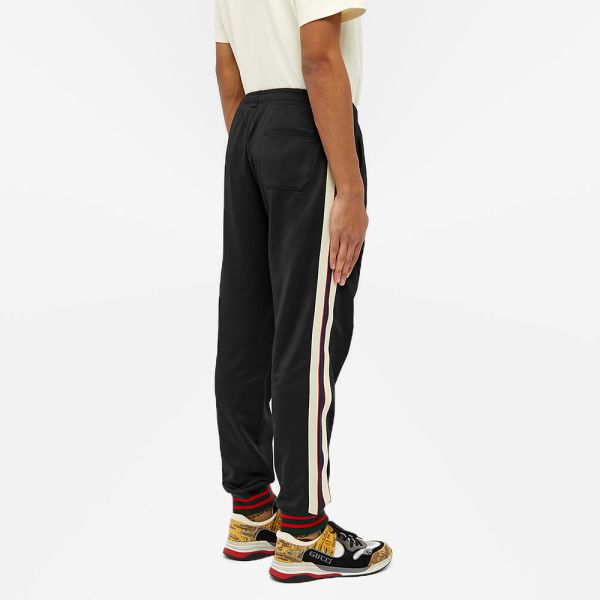 gucci logo track pants