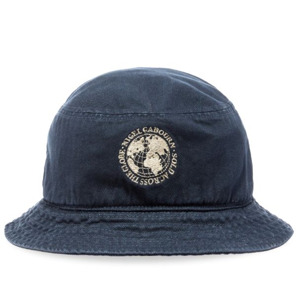 globe bucket hat