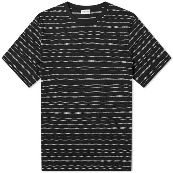 saint laurent striped t shirt