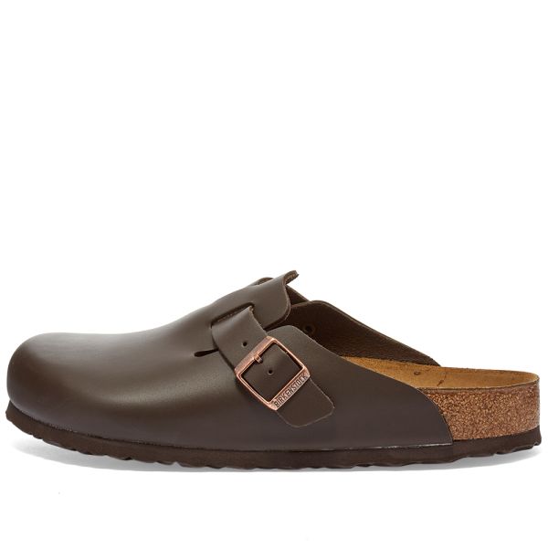 Birkenstock boston brown leather Clearance