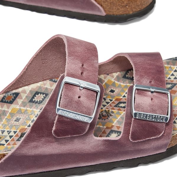 Birkenstock Arizona Lavender Blush Oiled Leather End
