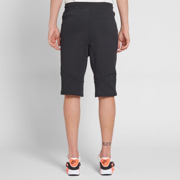 nike tech fleece short black
