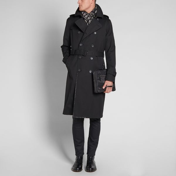 valentino rockstud coat