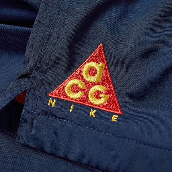 nike acg woven shorts obsidian