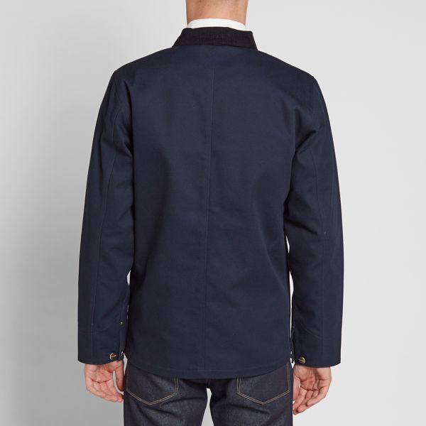 Carhartt WIP Michigan Chore Coat Navy Dearborn Canvas END. (NZ)