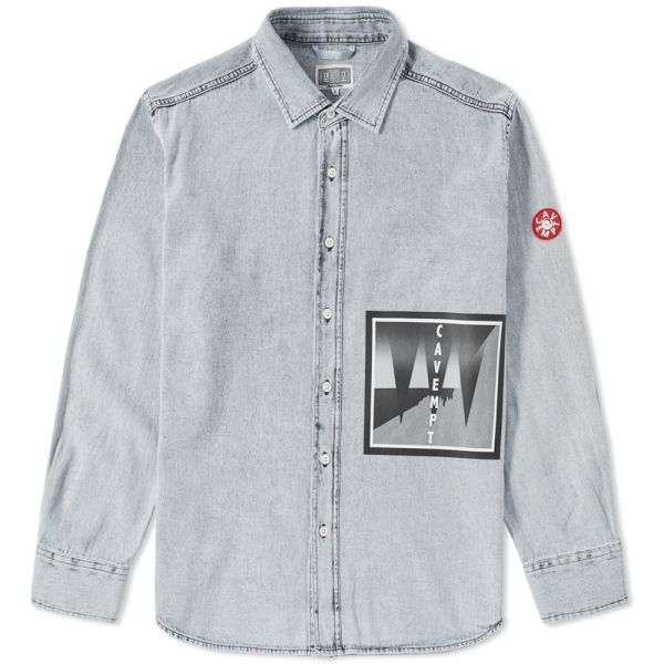 cav empt denim shirt