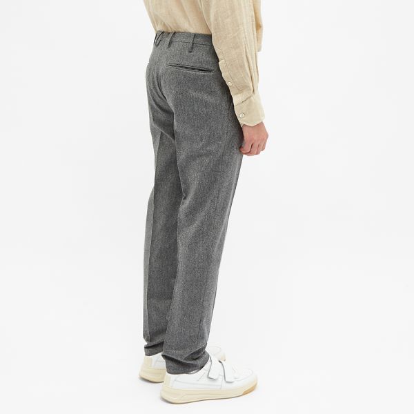 Slim fit wool pants clearance