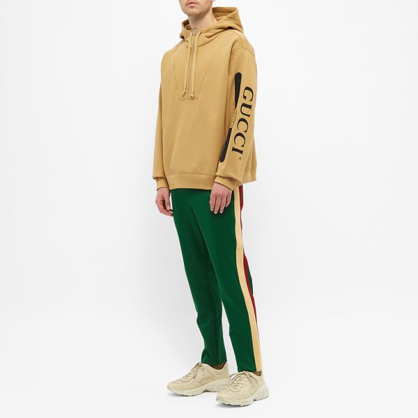 gucci half zip sweater