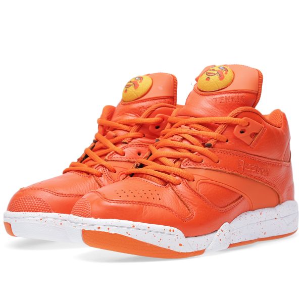 reebok pump orange