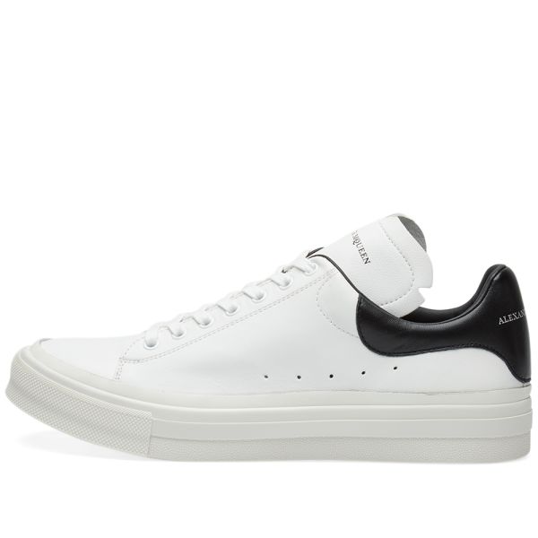 alexander mcqueen leather cupsole sneaker