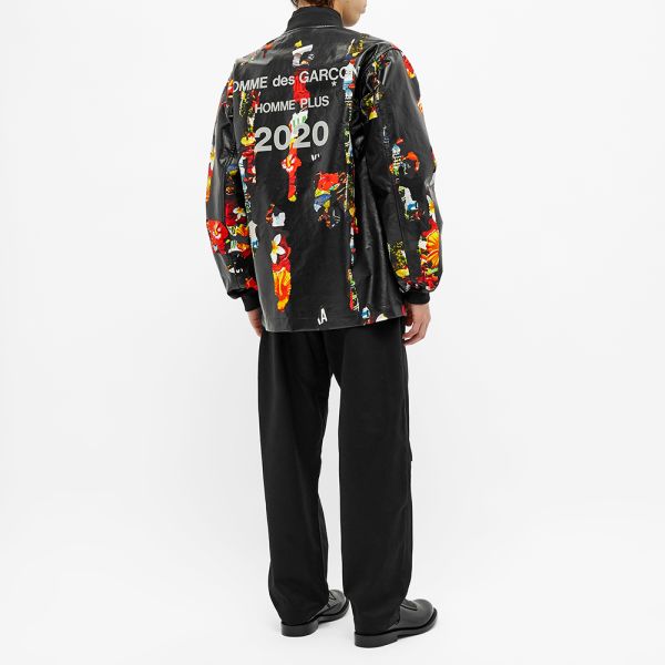 cdg jacket black