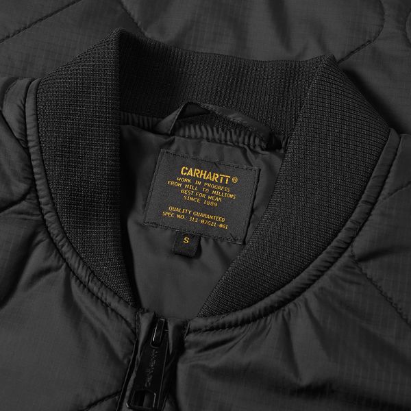 Carhartt newton vest liner black clearance