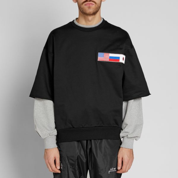 gosha double sleeve sweatshirt